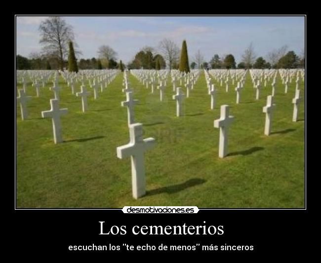 Los cementerios - 