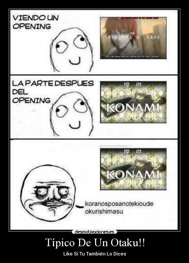 Típico De Un Otaku!! -