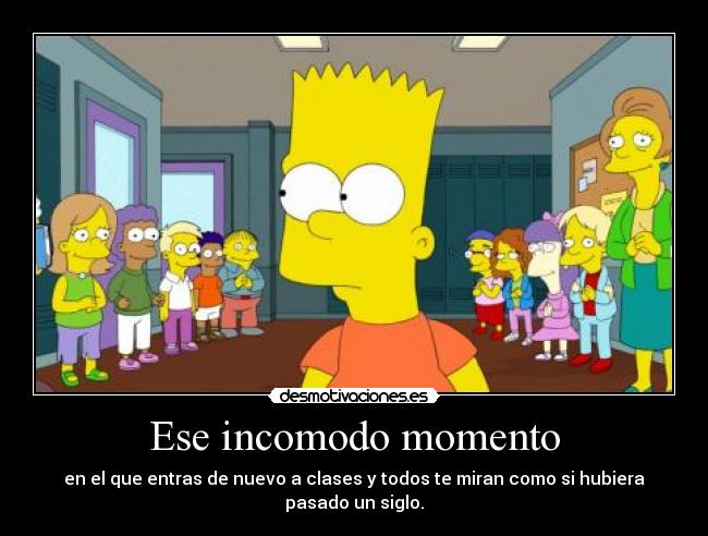 Ese incomodo momento - 