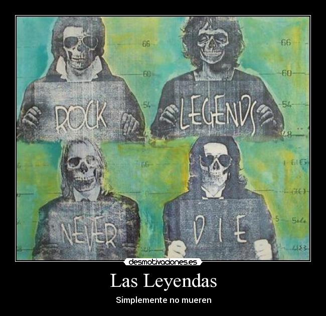 carteles cobain presley morrison jackson never die rock desmotivaciones
