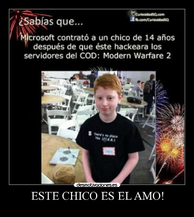 ESTE CHICO ES EL AMO! -