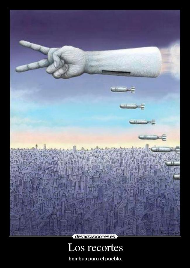 carteles recortes desmotivaciones