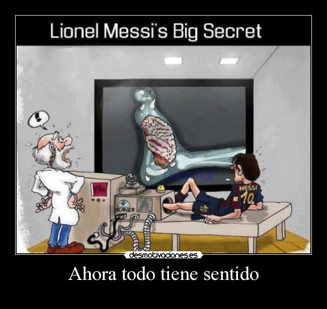 Ahora todo tiene sentido -