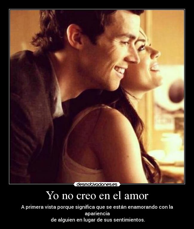 Yo no creo en el amor - 