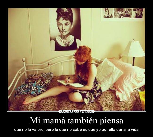 Mi mamá también piensa -
