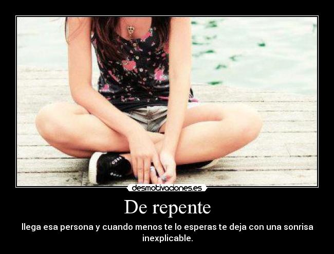 De repente - 