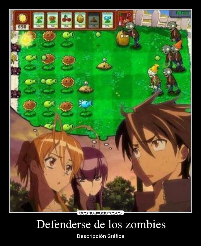 carteles highschool the dead zombie desmotivaciones