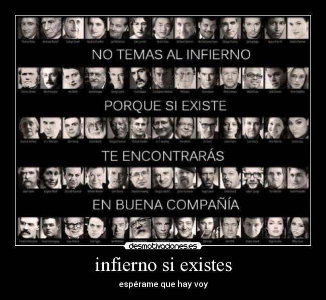 infierno si existes - espérame que hay voy