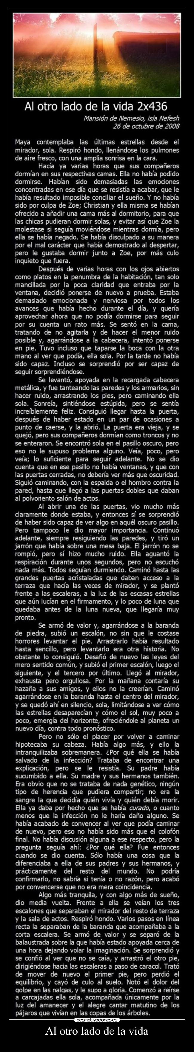 Al otro lado de la vida - 