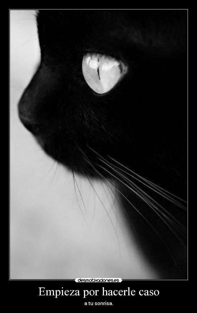 Empieza por hacerle caso -