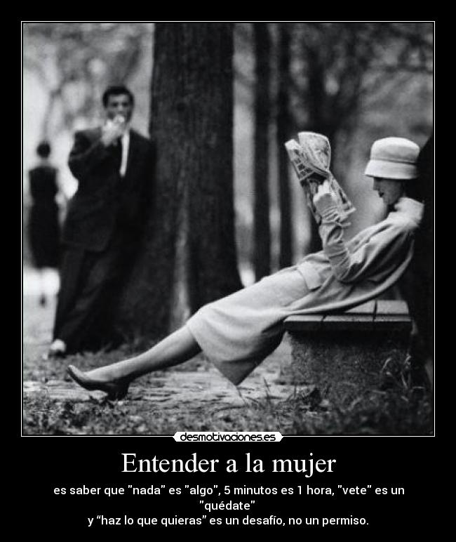 Entender a la mujer - 