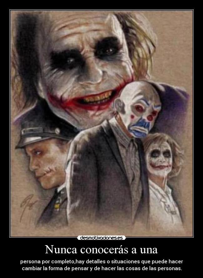 Nunca conocerás a una - 