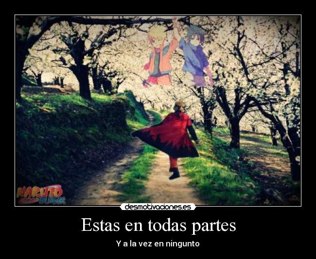 carteles naruto desmotivaciones