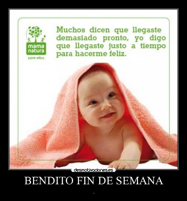 BENDITO FIN DE SEMANA - .