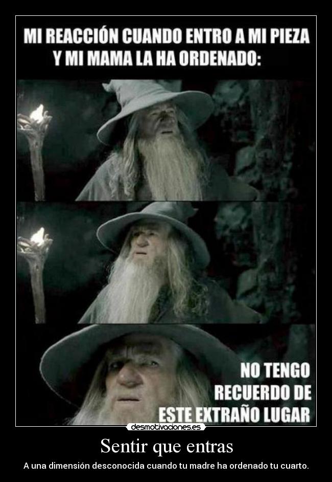 carteles gandalf madre ordenes cuarto amore eztano amo divertitags desmotivaciones