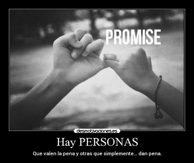 Hay PERSONAS -