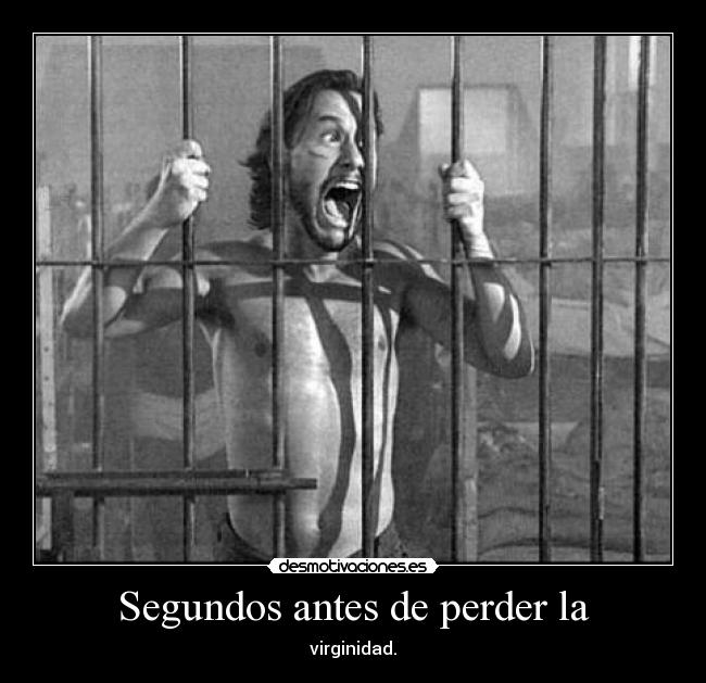 Segundos antes de perder la -