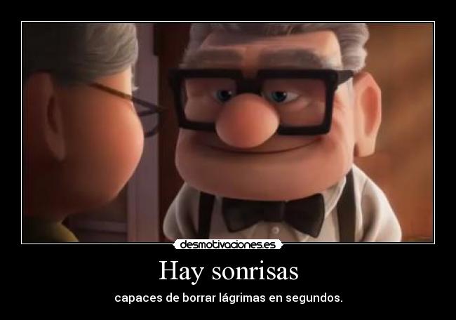 Hay sonrisas -