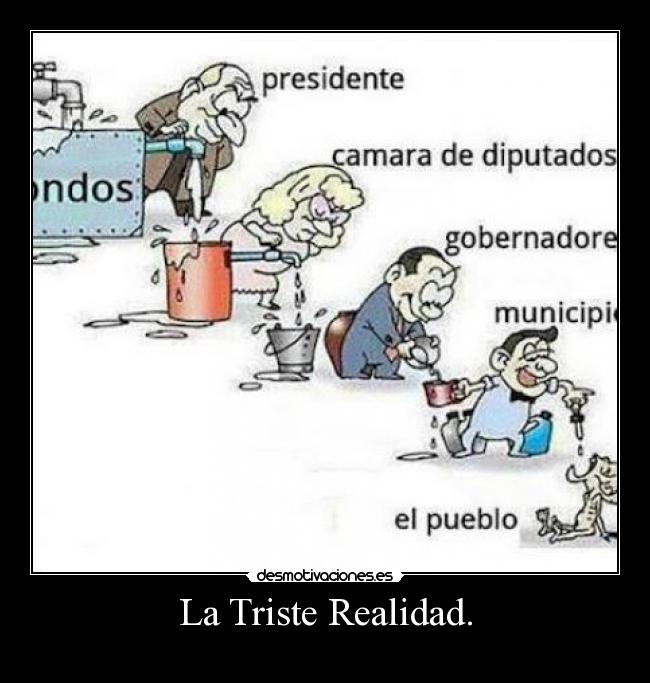 La Triste Realidad. -