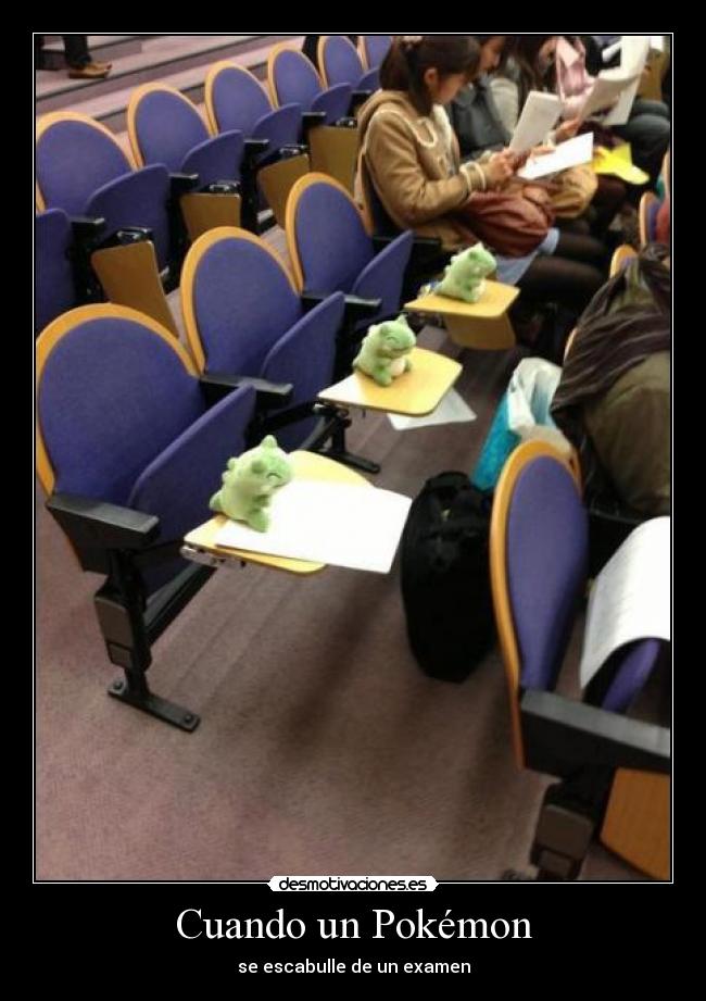 Cuando un Pokémon -