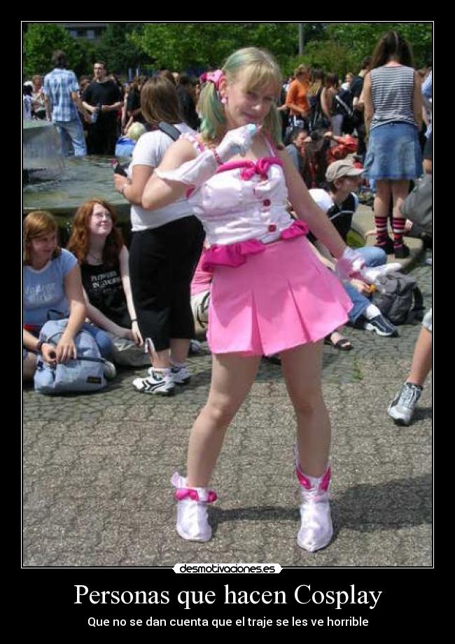 Personas que hacen Cosplay - 