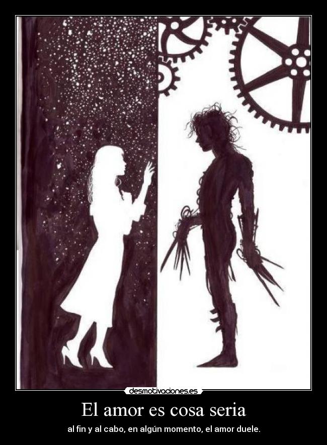 El amor es cosa seria -