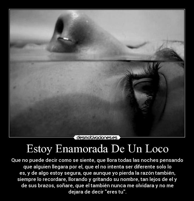 Estoy Enamorada De Un Loco -