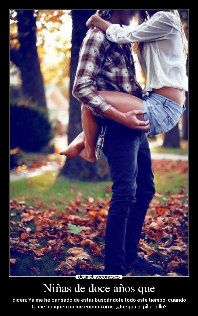 Niñas de doce años que -