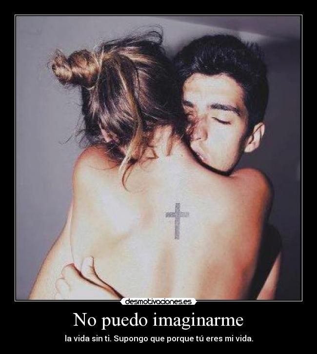 No puedo imaginarme -