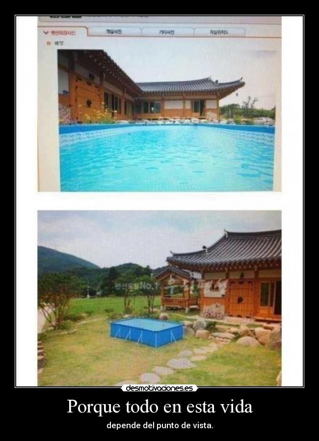 Porque todo en esta vida -