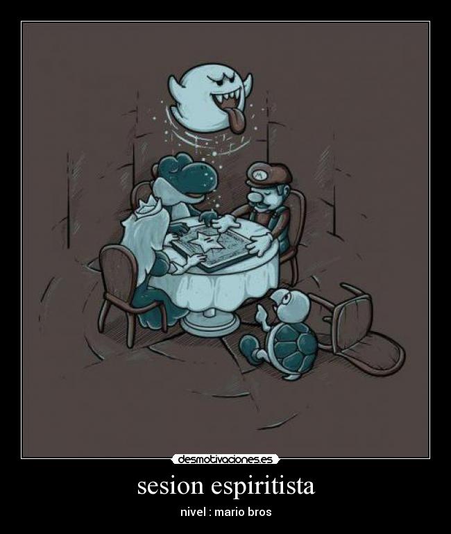 sesion espiritista - nivel : mario bros