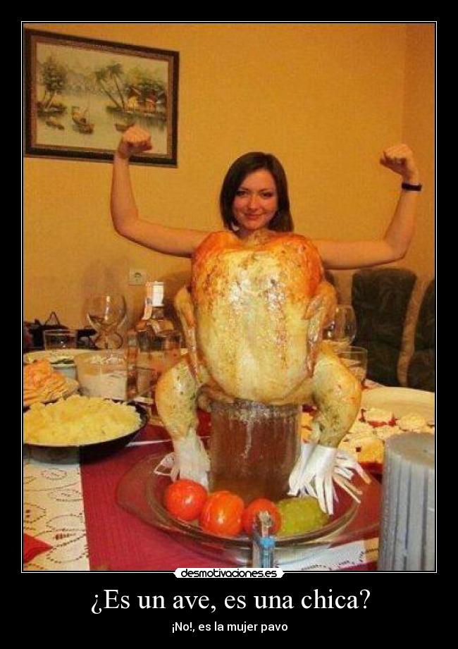 ¿Es un ave, es una chica? -