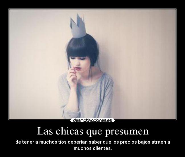 Las chicas que presumen - 