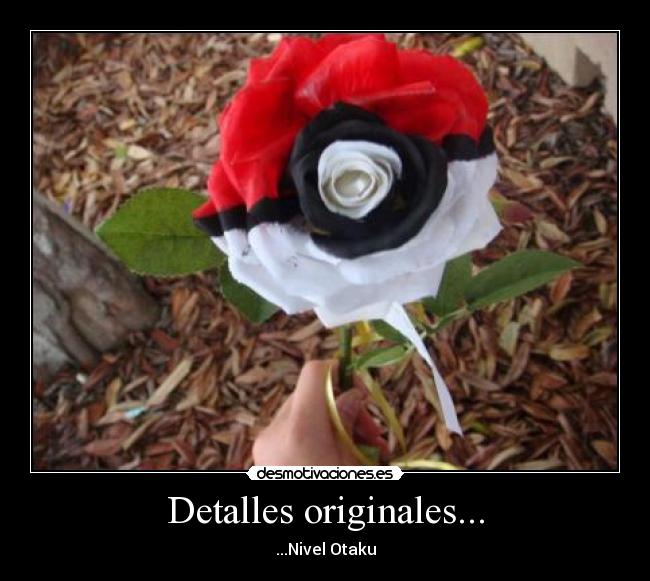 Detalles originales... - ...Nivel Otaku