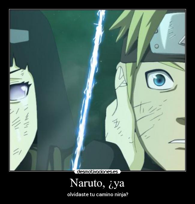 Naruto, ¿ya -