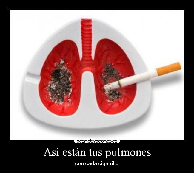Así están tus pulmones -