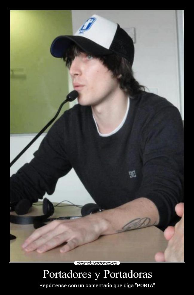 Portadores y Portadoras - Repórtense con un comentario que diga PORTA