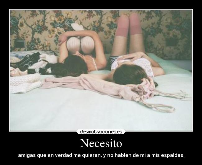 Necesito -