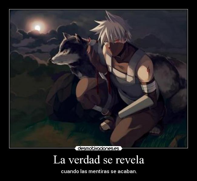 carteles anime principal sasuke naruto fuerte desesperacion angustia amor franqueza dolor kakashi mentiras desmotivaciones