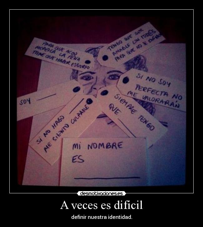 A veces es dificil -
