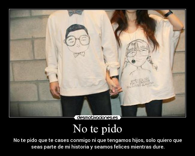No te pido - 