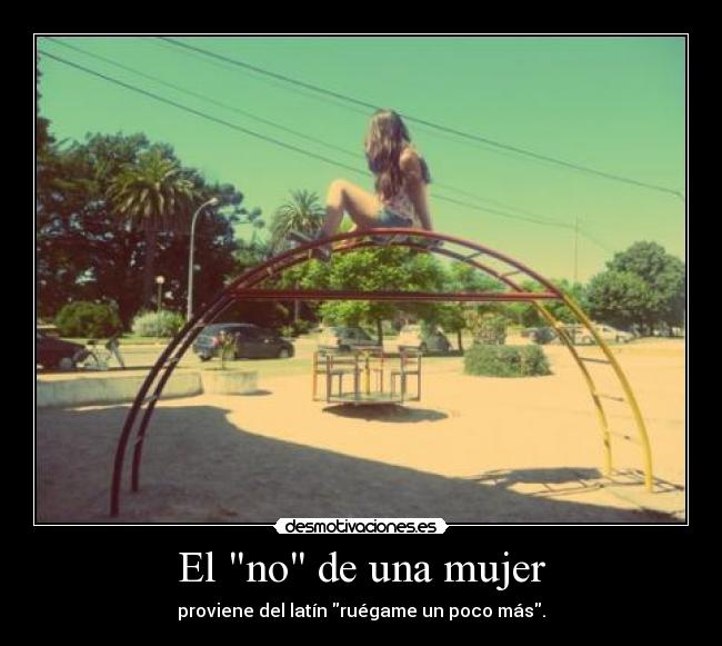 El no de una mujer -