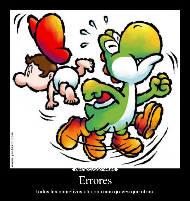 carteles yoshi desmotivaciones