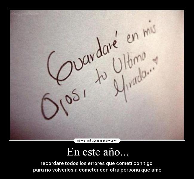 En este año... - 