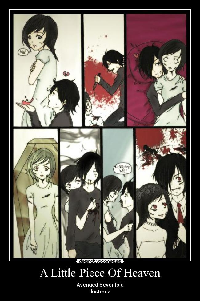 A Little Piece Of Heaven - Avenged Sevenfold
ilustrada
