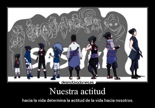 Nuestra actitud - hacia la vida determina la actitud de la vida hacia nosotros.