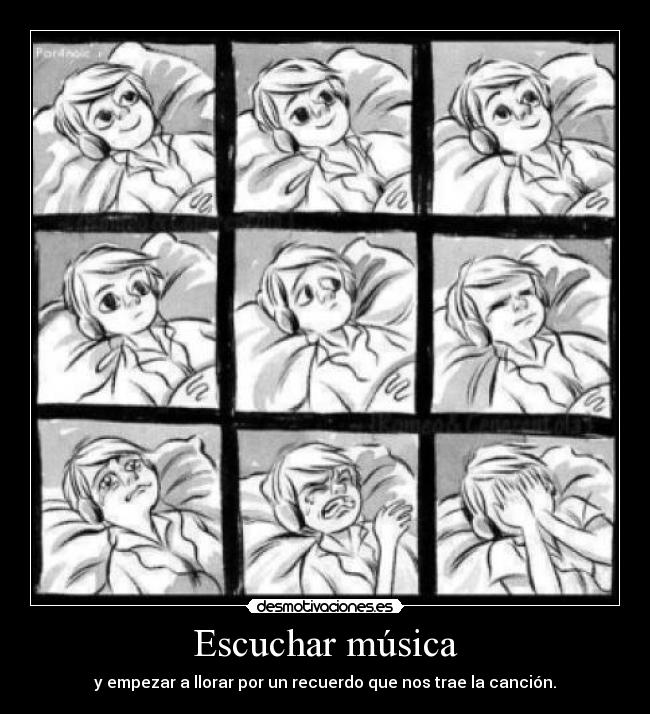 Escuchar música -