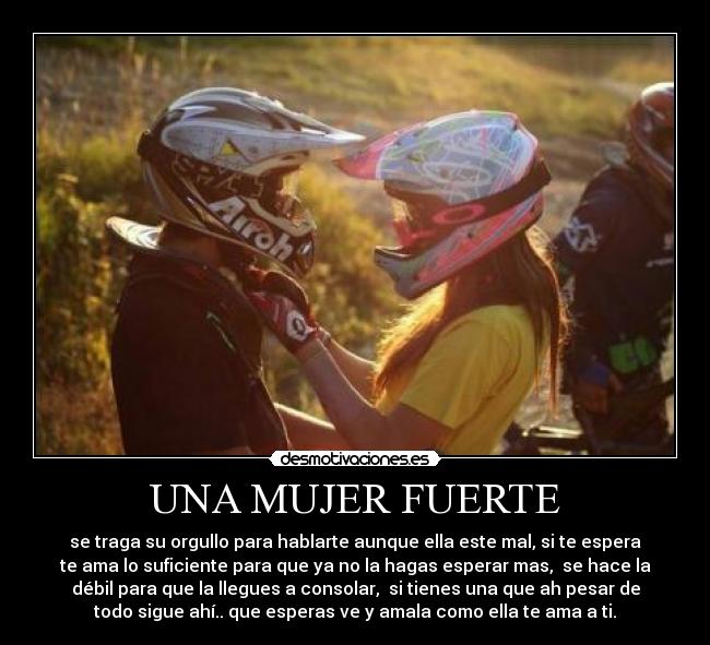 UNA MUJER FUERTE -