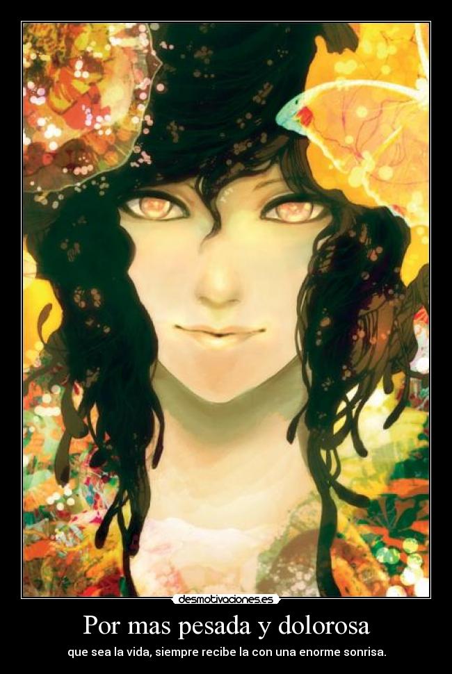 carteles sonreir anime vida mejor rencompensa ojos mitzuki13 desmotivaciones