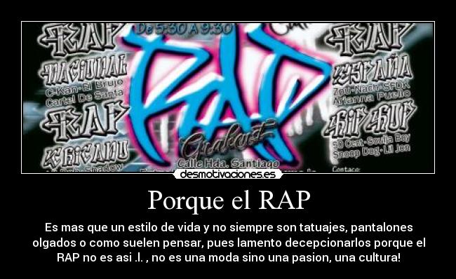 carteles iloverap desmotivaciones